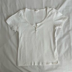 Brandy Melville Zelly Eyelet Top